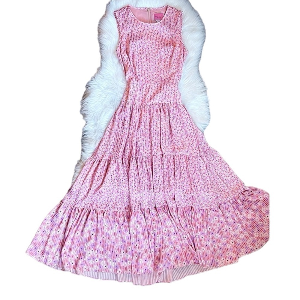 KATE SPADE Poppy Field Tiered Dress - Picture 2 of 2